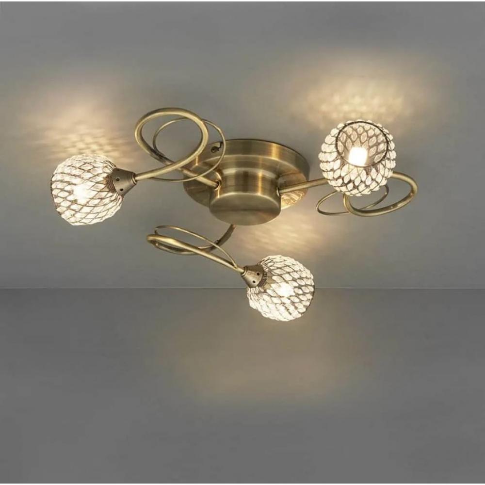 antik zlato-mosadz stylova elegantna klasicka luxusna zlata ucinna sklenena kistalova stropna svetlo luster lampa predsien spalna obyvacia izba jedalen satnik 3 ziaroveky.jpg